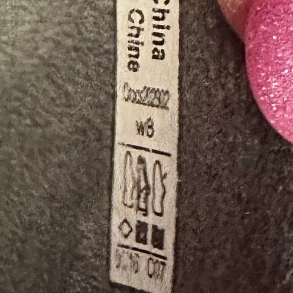 CRocs women’s black leopard embossed 
wedge shoes size 8 removable insole - Picture 7 of 7